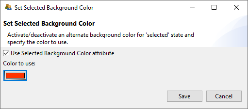 Dialog Set Background Color for Buttons (Standard Buttons).